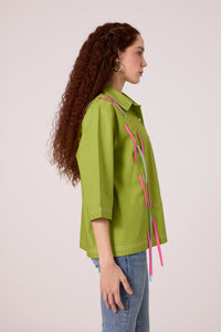 Theo Shirt - Matcha Green