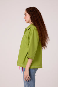 Theo Shirt - Matcha Green