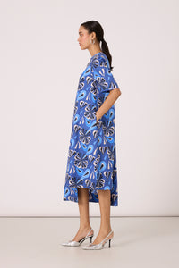 Jace Dress - Blue Floral