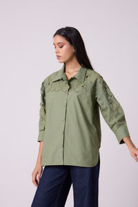 Amaryllis Applique Shirt