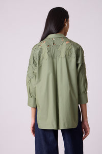 Amaryllis Applique Shirt