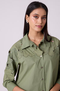 Amaryllis Applique Shirt