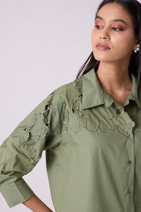 Amaryllis Applique Shirt