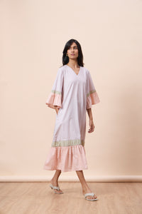 Nicole  Dress - Mauve Ash