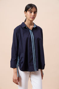 Autumn Shirt - Midnight Navy