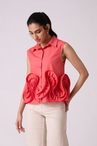 Oliana Sleeveless Shirt