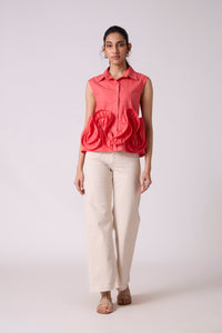 Oliana Sleeveless Shirt