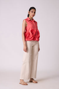 Oliana Sleeveless Shirt